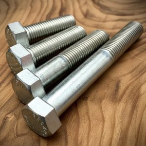 پیچ شش گوش استیل A2 نیم دنده