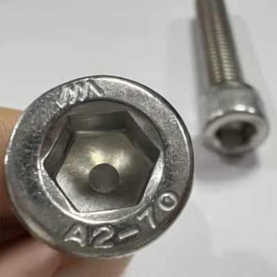 din912-a2 پیچ آلن استیل سر استوانه گرید بگیر 304