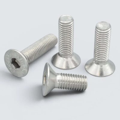 پیچ آلن سر تخت استیل نگیر 316 A4